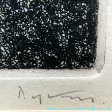 Load image into Gallery viewer, SCOTTISH ART. Alfons Bytautas, RSA. Mystical Symbols Etching. Pencil Signed
