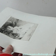 Load image into Gallery viewer, SCOTTISH ART. Rare 19th Century Etching by Andrew GEDDES (1800 - 1842). Girl with Apple
