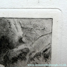 Load image into Gallery viewer, SCOTTISH ART. Rare 19th Century Etching by Andrew GEDDES (1800 - 1842). Girl with Apple
