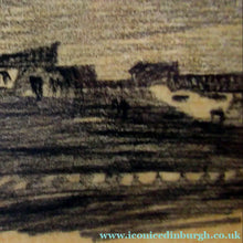 Load image into Gallery viewer, Black Chalk Landscape Study by Sir Muirhead Bone. Signed &amp; Framed
