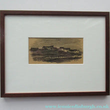 Load image into Gallery viewer, Black Chalk Landscape Study by Sir Muirhead Bone. Signed &amp; Framed
