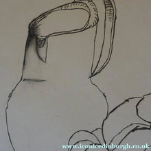 Load image into Gallery viewer, John Jack Kox Still Life Charcoal Drawing Scottish Art
