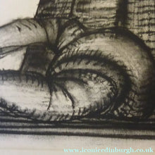 Load image into Gallery viewer, John Jack Kox Still Life Charcoal Drawing Scottish Art
