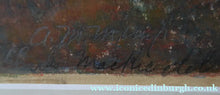 Load image into Gallery viewer, Scottish Art Charles Hodge Mackie Colour Woodcut Wild Hyacinths
