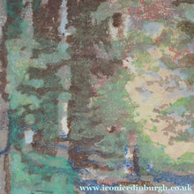 Load image into Gallery viewer, Scottish Art Charles Hodge Mackie Colour Woodcut Wild Hyacinths
