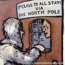 Load image into Gallery viewer, SCOTTISH ART: Charles Rennie Dowell ( 1867 - 1935). Four Little Watercolour Illustrations Relating to the Race for the North Pole in 1909
