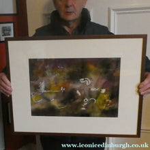 Load image into Gallery viewer, SCOTTISH ART: Colin Thoms (1912 - 1997). Watercolour &amp; Gouche Entitled "Ferocious Night" (1977)
