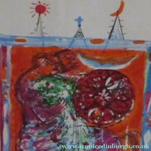 Load image into Gallery viewer, SCOTTISH ART: Collector's Item ROBIN PHILIPSON Vintage Lithograph Christmas Card
