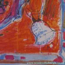 Load image into Gallery viewer, SCOTTISH ART: Collector's Item ROBIN PHILIPSON Vintage Lithograph Christmas Card
