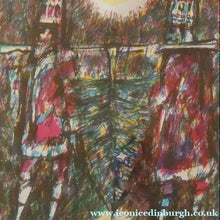 Load image into Gallery viewer, Scottish Art: Collector's Item ROBIN PHILIPSON Vintage SIGNED Lithograph Christmas Card. Early 1971 Date
