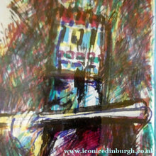 Load image into Gallery viewer, Scottish Art: Collector's Item ROBIN PHILIPSON Vintage SIGNED Lithograph Christmas Card. Early 1971 Date
