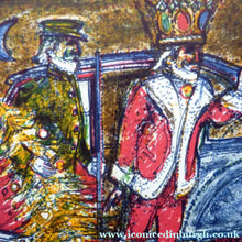 Load image into Gallery viewer, Scottish Art: Collector's Item ROBIN PHILIPSON Vintage SIGNED Lithograph Christmas Card, 1983
