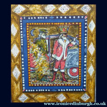 Load image into Gallery viewer, Scottish Art: Collector's Item ROBIN PHILIPSON Vintage SIGNED Lithograph Christmas Card, 1983
