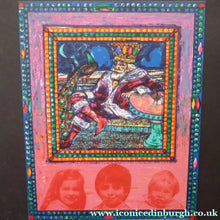 Load image into Gallery viewer, Scottish Art: Collector's Item ROBIN PHILIPSON Vintage SIGNED Lithograph Christmas Card, 1988
