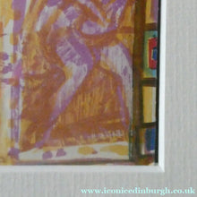 Load image into Gallery viewer, Scottish Art: Collector's Item ROBIN PHILIPSON Vintage SIGNED Lithograph Christmas Card. Early 1970s

