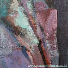 Load image into Gallery viewer, 1980s Oil Painting on Canvas by Crawfurd Adamson (1953 - 2024) Entitled Street Scene
