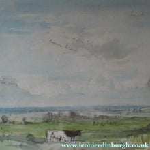 Load image into Gallery viewer, David Octavius Hill View from Craigmillar Case Watercolour Painting

