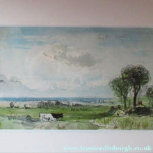 Load image into Gallery viewer, David Octavius Hill View from Craigmillar Case Watercolour Painting
