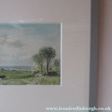 Load image into Gallery viewer, David Octavius Hill View from Craigmillar Case Watercolour Painting

