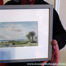Load image into Gallery viewer, David Octavius Hill View from Craigmillar Case Watercolour Painting
