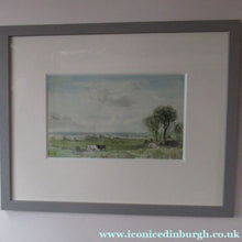 Load image into Gallery viewer, David Octavius Hill View from Craigmillar Case Watercolour Painting
