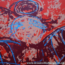 Load image into Gallery viewer, SCOTTISH ART. Contemporary Original Pencil Signed Screenprint by Paul Furneaux. Demon on Calton Hill. Signed &amp; Dated 1987
