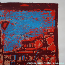 Load image into Gallery viewer, SCOTTISH ART. Contemporary Original Pencil Signed Screenprint by Paul Furneaux. Demon on Calton Hill. Signed &amp; Dated 1987

