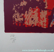 Load image into Gallery viewer, Paul Furneaux Demon on Calton Hill Screenprint Signed and Dated 1987
