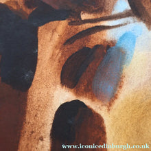 Load image into Gallery viewer, EDWARD GAGE (1925 - 2000). Listed Scottish Artist. 1970s Exotic Watercolour Entitled "Moon Miniature". SARDINIA
