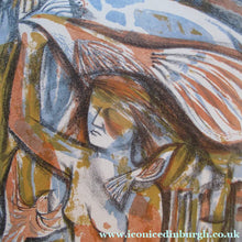 Load image into Gallery viewer, Edward Gage Colour Lithograph Queen of Birds 1950s
