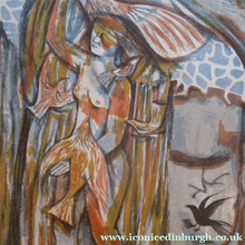 Load image into Gallery viewer, Edward Gage Colour Lithograph Queen of Birds 1950s

