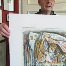 Load image into Gallery viewer, Edward Gage Colour Lithograph Queen of Birds 1950s
