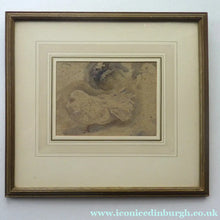 Load image into Gallery viewer, Scottish Art for Sale. Edwin Alexander Watercolour Painting of a White Dove
