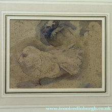 Load image into Gallery viewer, Scottish Art for Sale. Edwin Alexander Watercolour Painting of a White Dove
