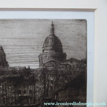 Load image into Gallery viewer, ES Lumsden Low Tide. The Thames Etching Drypoint Signed 1921
