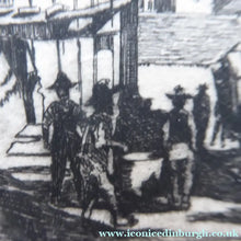 Load image into Gallery viewer, ES Lumsden Paris in Construction Etching Drypoint 1907
