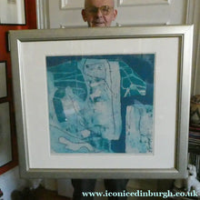 Load image into Gallery viewer, Philip Reeves (1931 - 2017). Rocks, Ireland's Eye. Pencil Signed &amp; Framed
