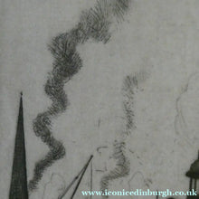 Load image into Gallery viewer, Scottish Art. Fishmonger's Hall. Pencil Signed Etching by IAN STRANG
