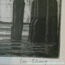 Load image into Gallery viewer, Scottish Art. Fishmonger's Hall. Pencil Signed Etching by IAN STRANG
