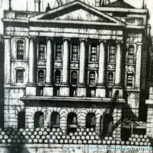 Load image into Gallery viewer, Scottish Art. Fishmonger's Hall. Pencil Signed Etching by IAN STRANG
