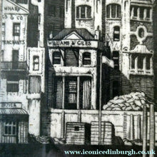 Load image into Gallery viewer, Scottish Art. Fishmonger's Hall. Pencil Signed Etching by IAN STRANG
