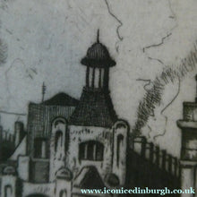 Load image into Gallery viewer, Scottish Art. Fishmonger's Hall. Pencil Signed Etching by IAN STRANG
