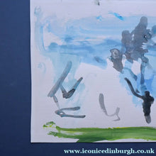 Load image into Gallery viewer, Scottish Art. GEORGE HAIG, 2nd Earl Haig (1918 - 2009) Original Abstract Watercolour Painting: Majorca II
