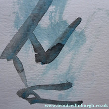 Load image into Gallery viewer, Scottish Art. GEORGE HAIG, 2nd Earl Haig (1918 - 2009) Original Abstract Watercolour Painting: Majorca II
