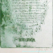 Load image into Gallery viewer, George Wyllie (1921 - 2012). "32 Spires for Hibernia". Etching; Signed and dated 1994
