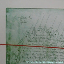 Load image into Gallery viewer, George Wyllie (1921 - 2012). "32 Spires for Hibernia". Etching; Signed and dated 1994
