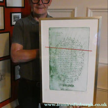 Load image into Gallery viewer, SCOTTISH ART. George Wyllie (1921 - 2012). ’32 Spires for Hibernia’. Etching; Signed and dated 1994 - British Prints
