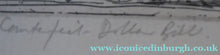 Load image into Gallery viewer, Scottish Art for Sale. George Wyllie Dollar Bill Etching 1980s
