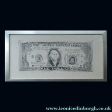 Load image into Gallery viewer, SCOTTISH ART. George Wyllie (1921 - 2012). A Fifteen Minute Dollar Bill. Pencil Signed Etching; 1986
