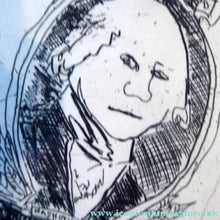 Load image into Gallery viewer, Scottish Art for Sale. George Wyllie Dollar Bill Etching 1980s
